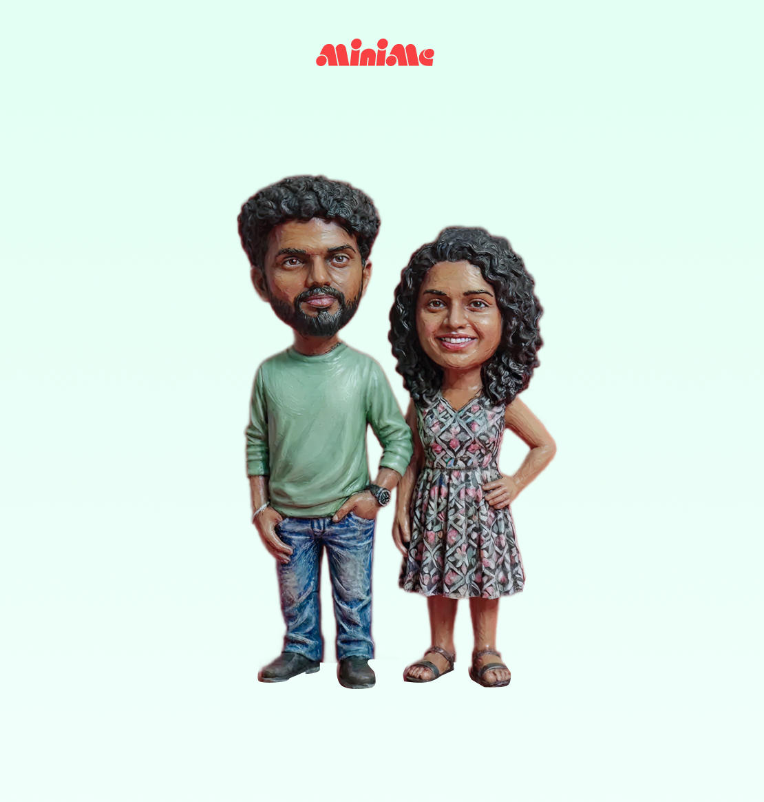 Chibi Couple Miniature