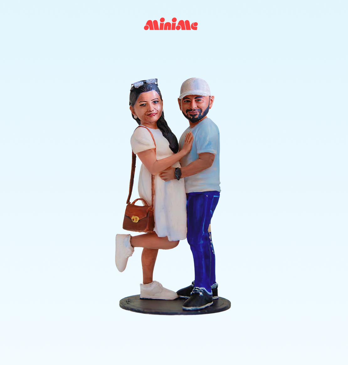 Custom Posed Couple Miniature