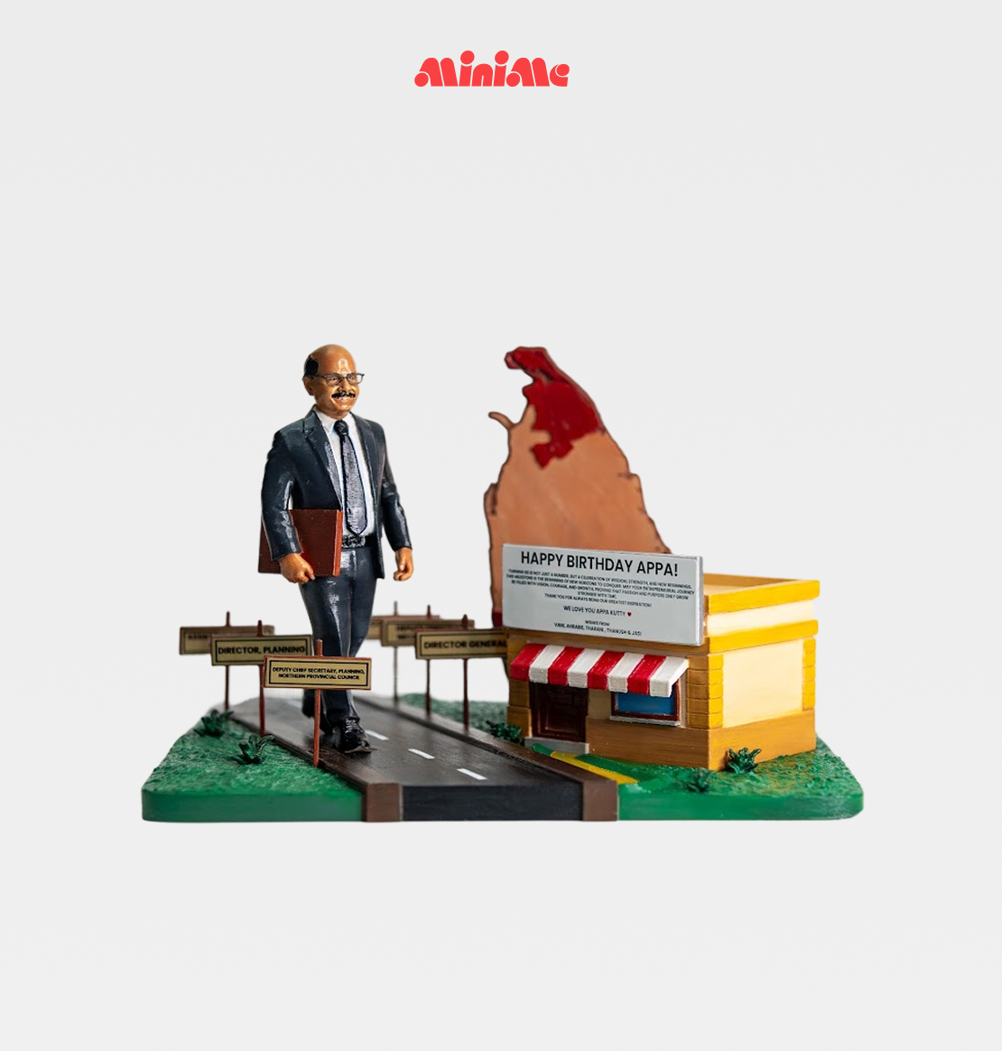 Custom Diorama with Miniature