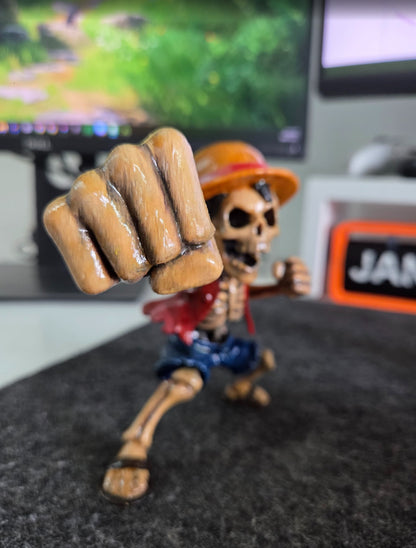Skeletal Luffy by FANTOM